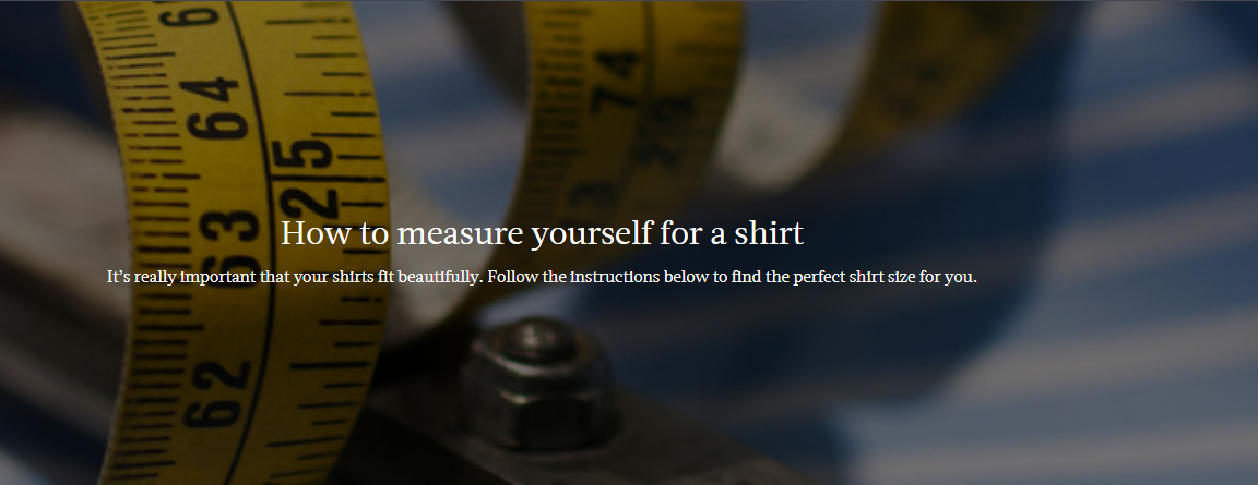 How To Measure Yourself For A Shirt