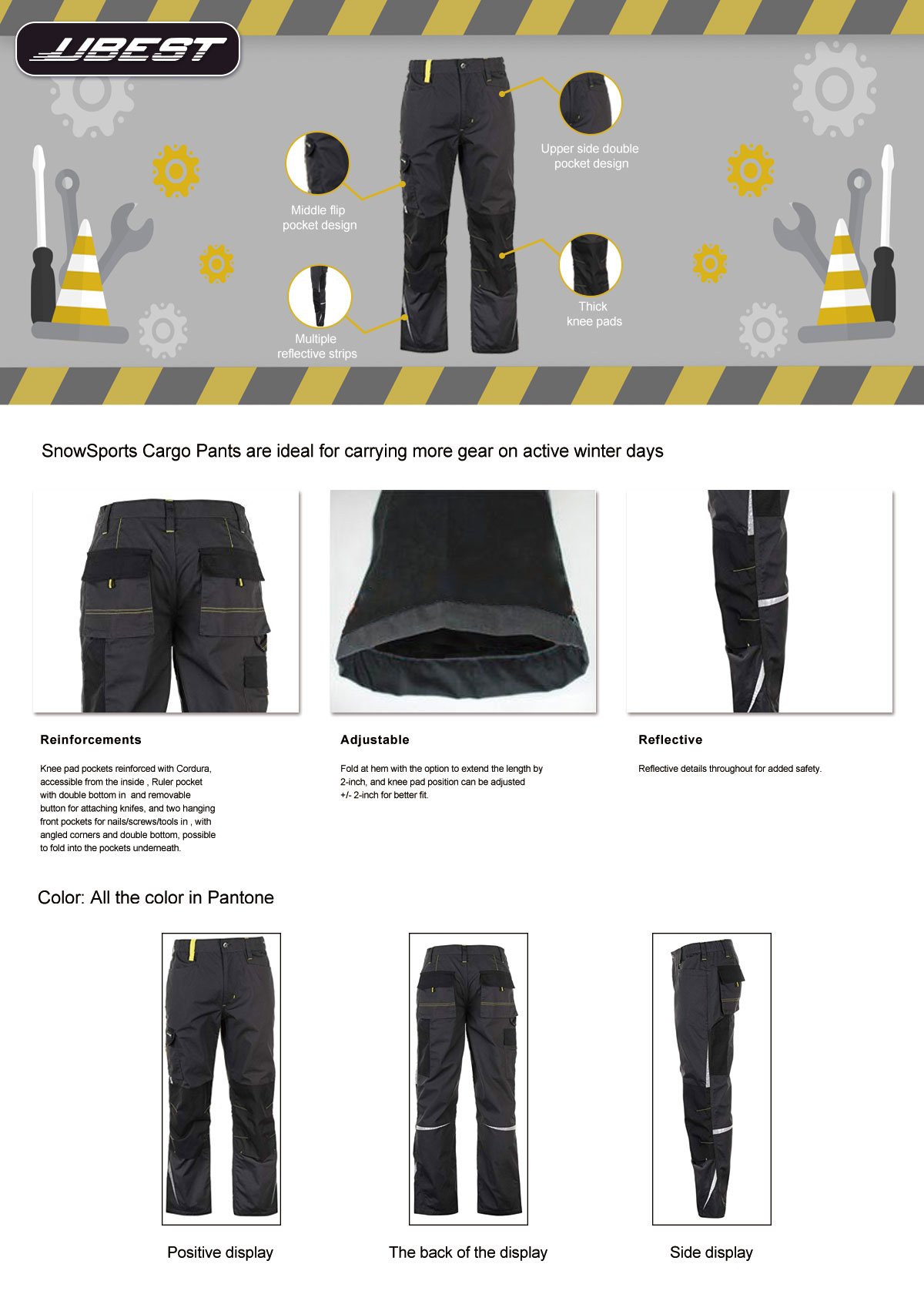 Men's Craft Workwear Trousers
