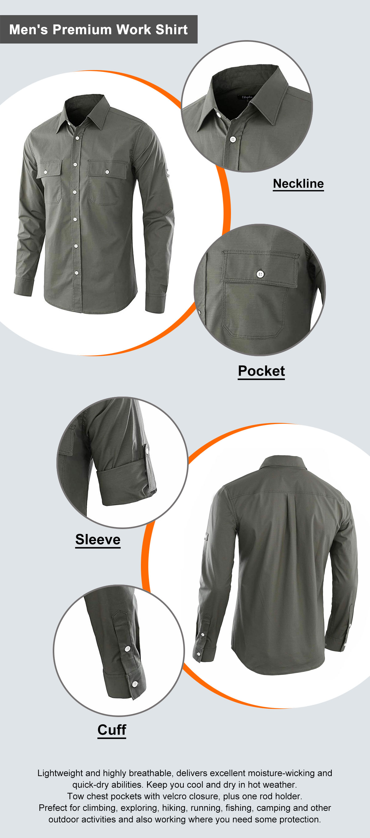 Men's Premium Work Shirt