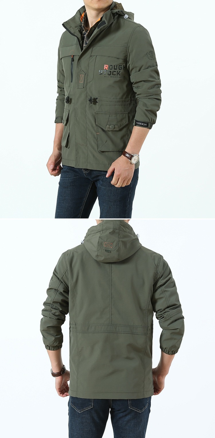 Mens Coats Outdoor Jacket