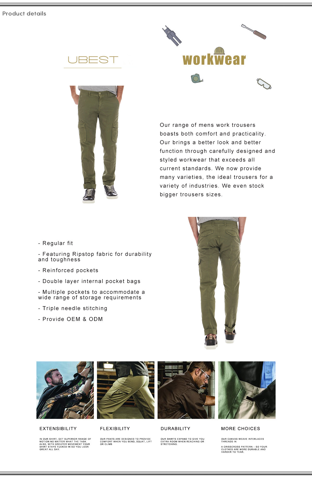 Multi Pocket Cargo Pants