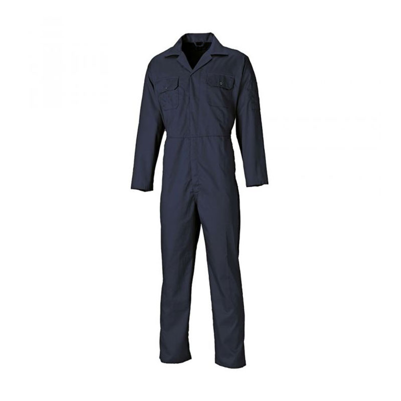 Men's Flame-Resistant Twill Cotton Classic Coverall with Long Sleeves ...