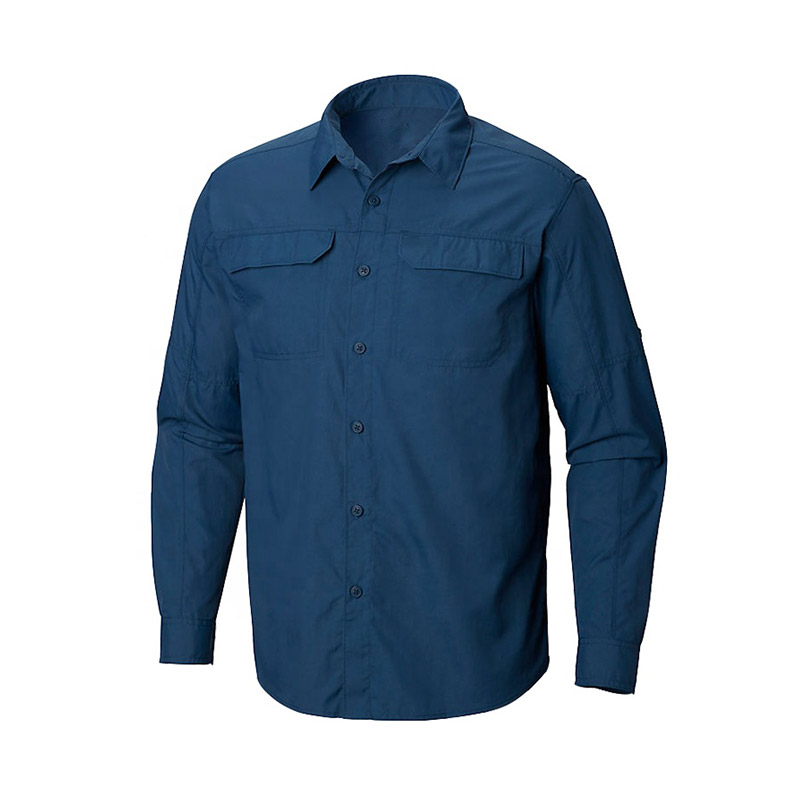 Men Long Sleeve Work Shirt