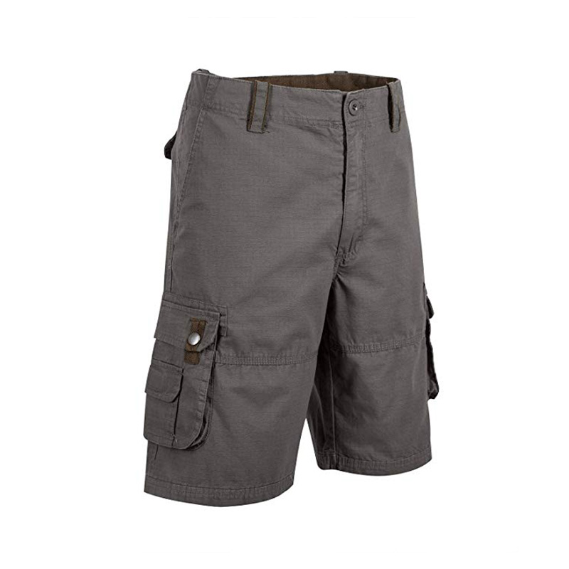 Men Straight Leg Cargo Shorts