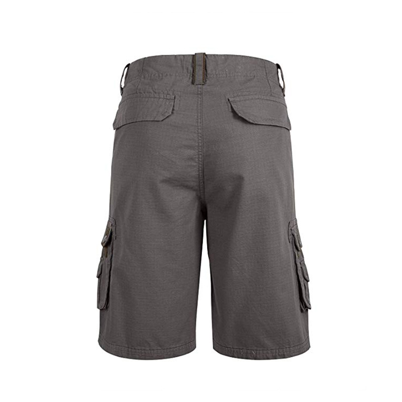 Men Straight Leg Cargo Shorts