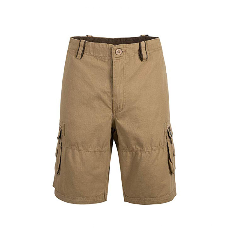 Men Straight Leg Cargo Shorts