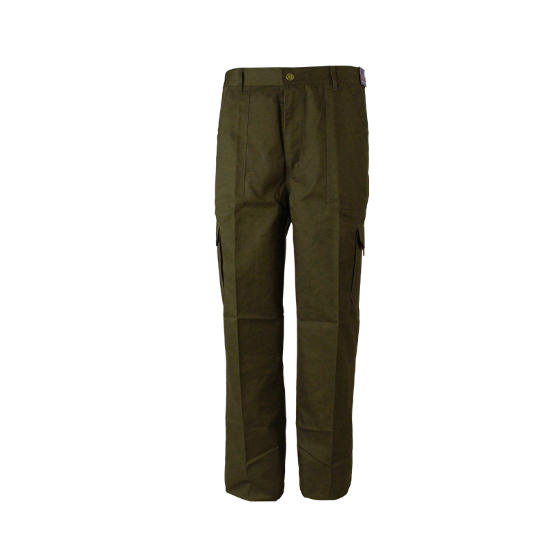 Men Canvas Fabric Workwear Pants