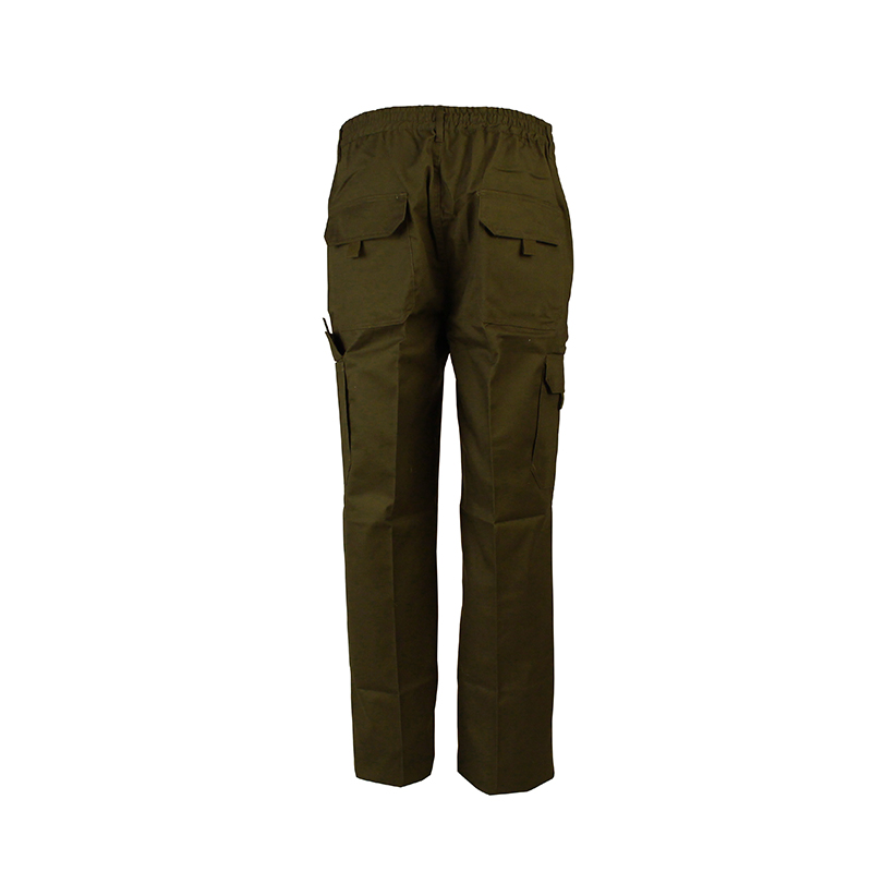 Men Canvas Fabric Workwear Pants