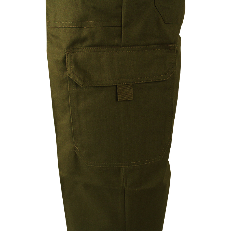 Men Canvas Fabric Workwear Pants