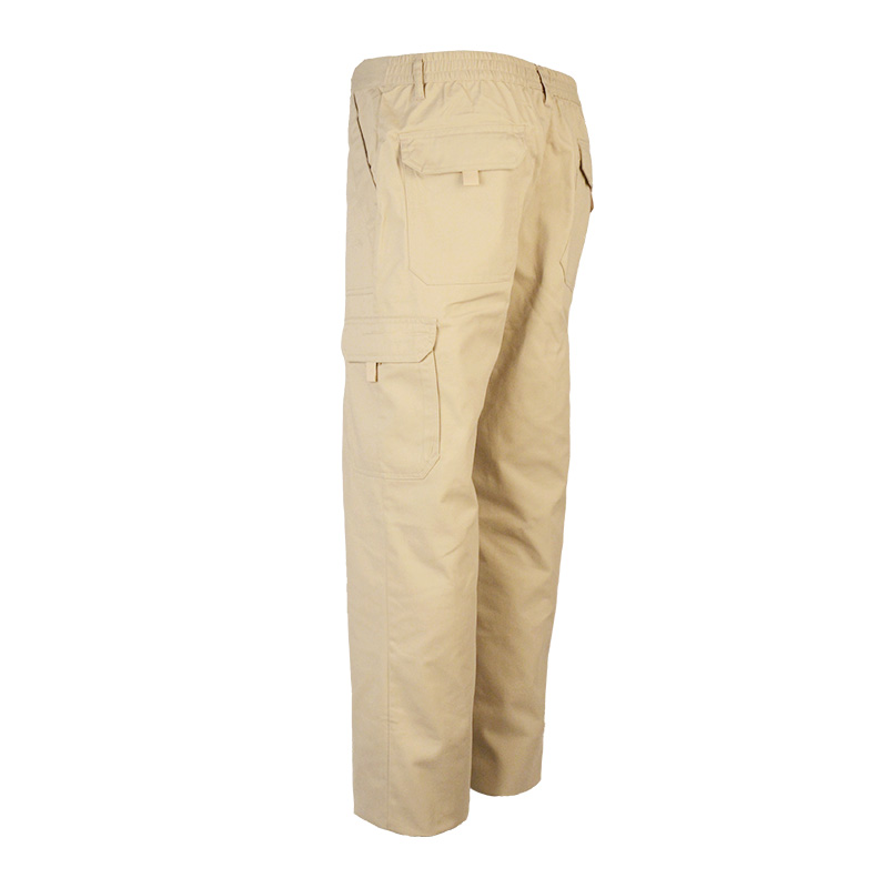 Stretch Cotton Cargo Pants