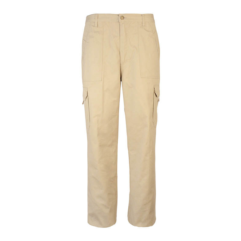 Stretch Cotton Cargo Pants