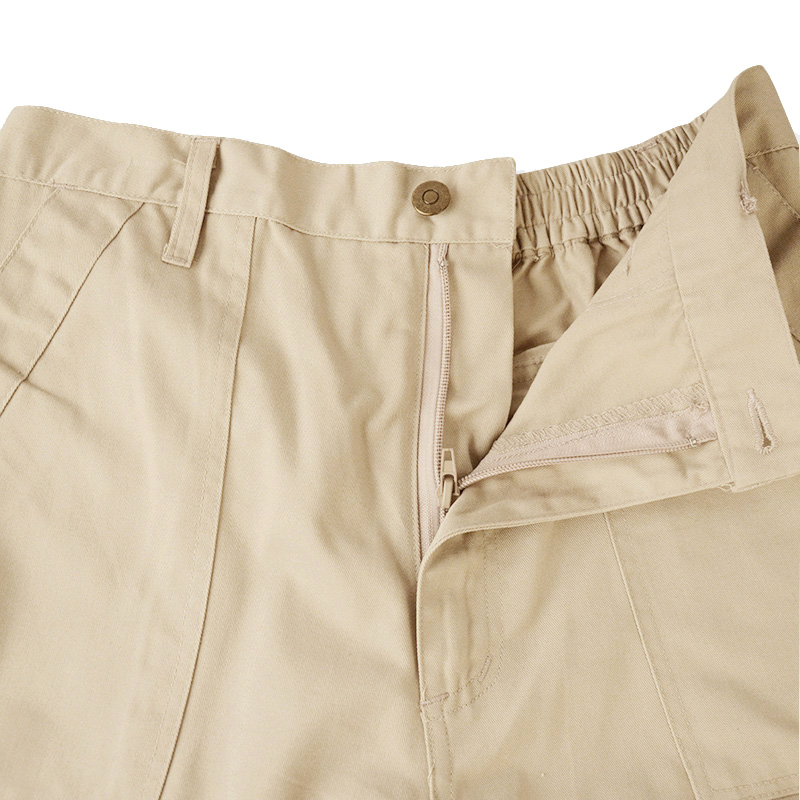 Stretch Cotton Cargo Pants