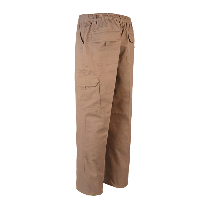 Cotton Twill Cargo Pants Men