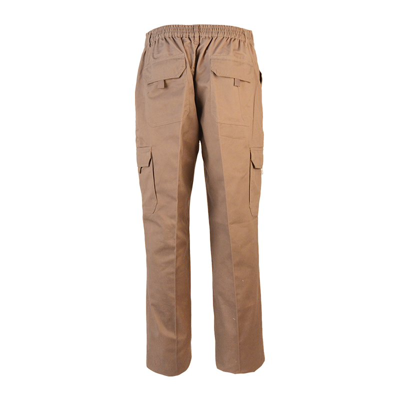 Cotton Twill Cargo Pants Men