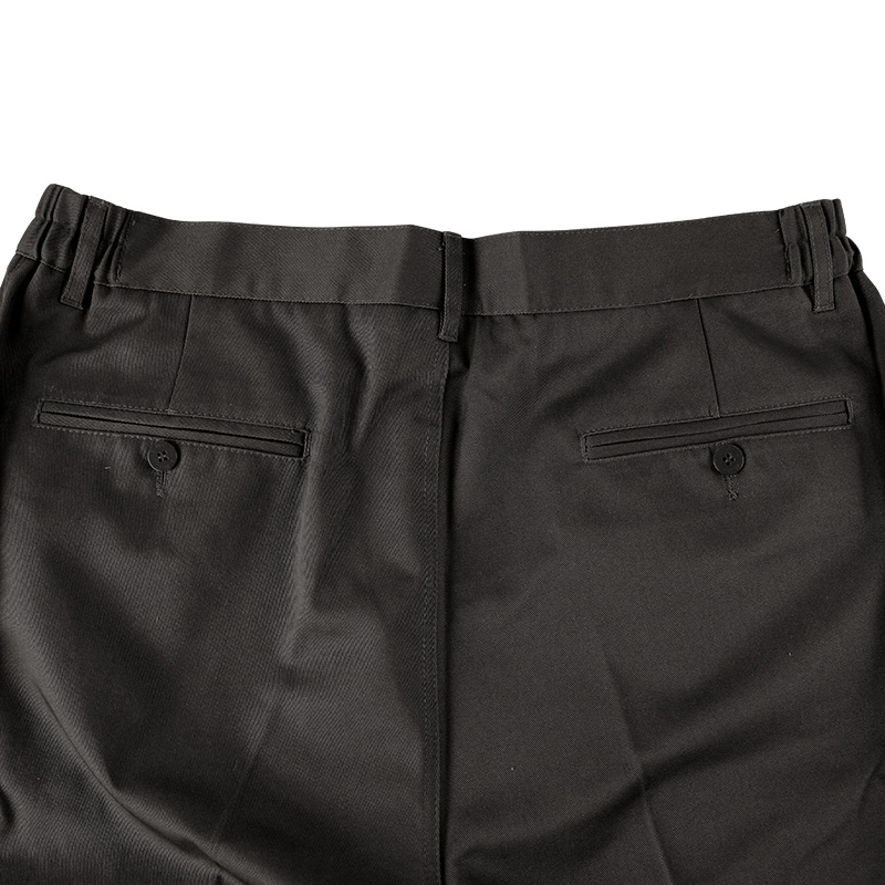 Custom High Quality Mens Black Casual Cargo Trousers