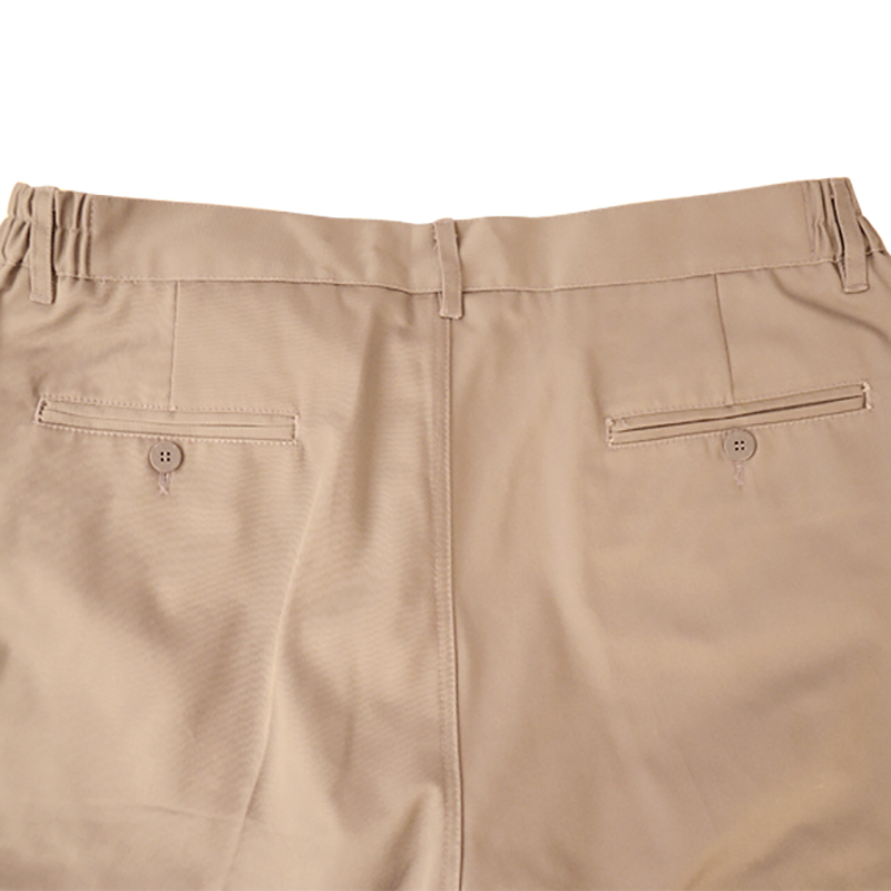 Men Long Twill Cargo Pants