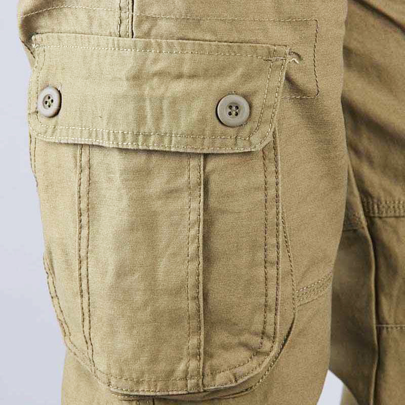 Work Trousers For Men Cargo Pants Khaki