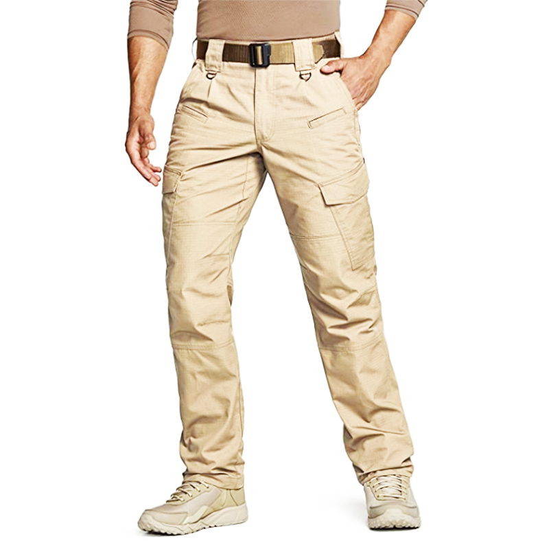 Mens Cargo Pants Khaki