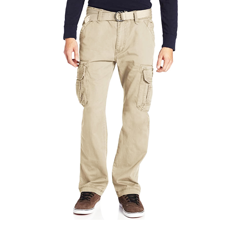 Beige Cargo Pants