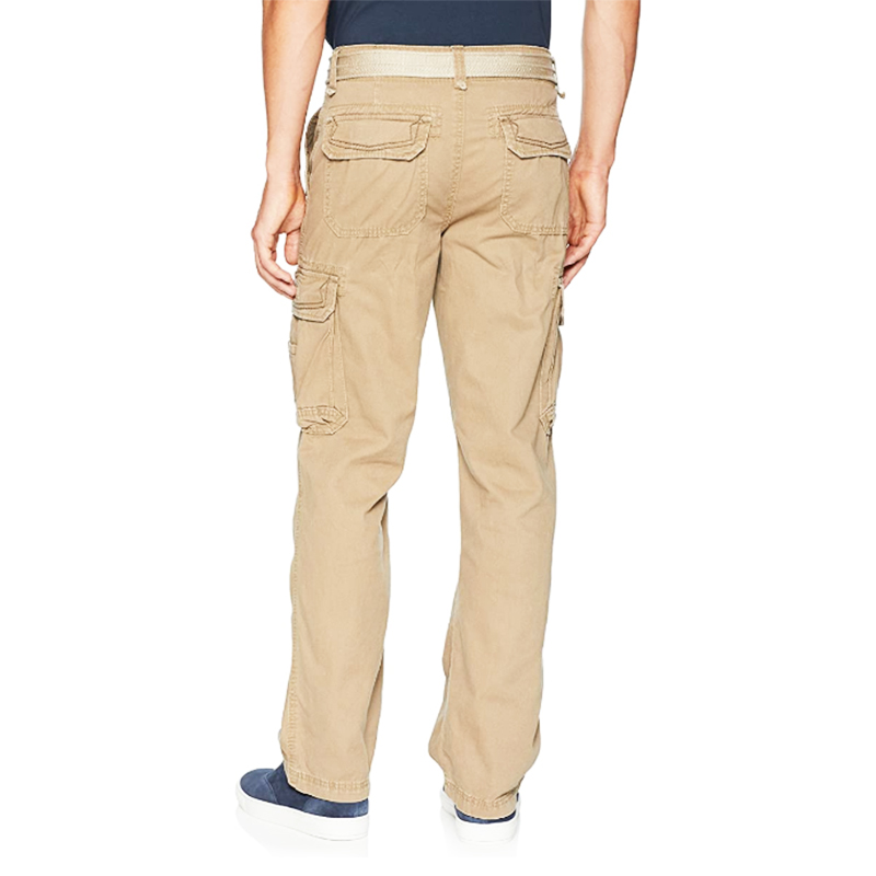 Beige Cargo Pants