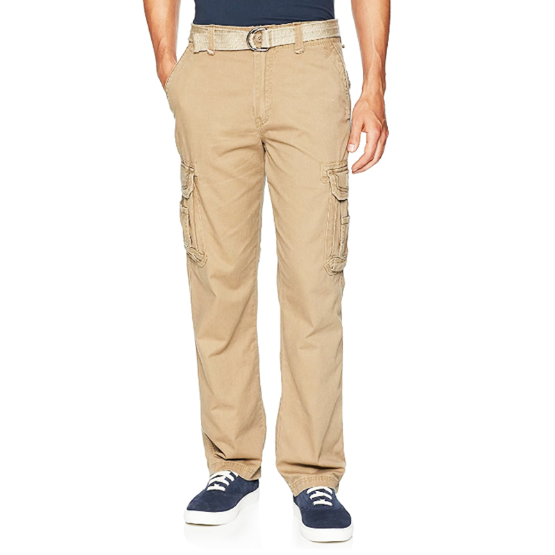 Beige Cargo Pants