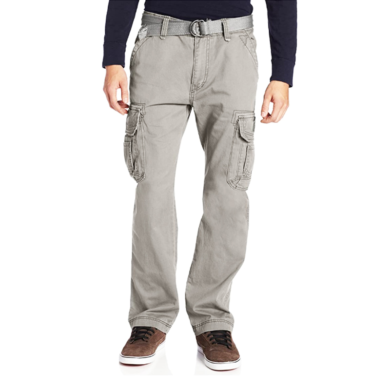 Grey Cargo Pants