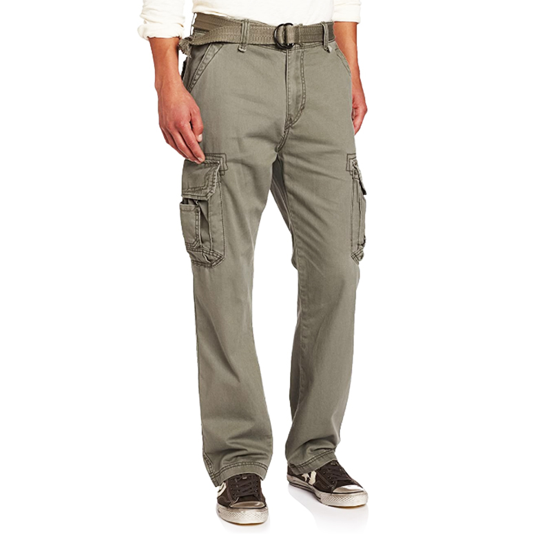 Grey Cargo Pants