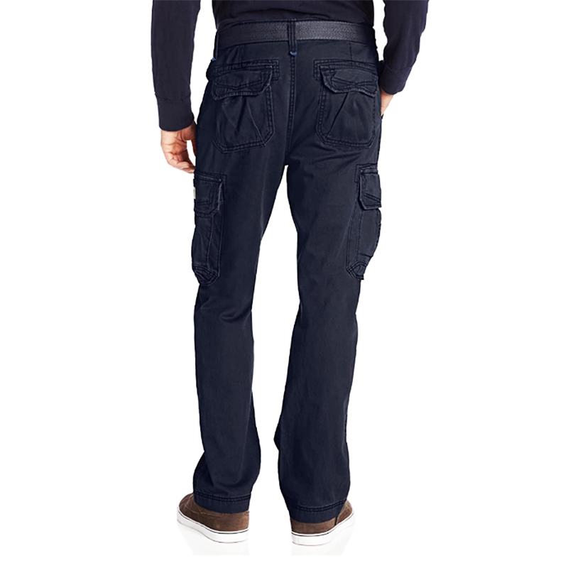 Men Black Cargo Pants