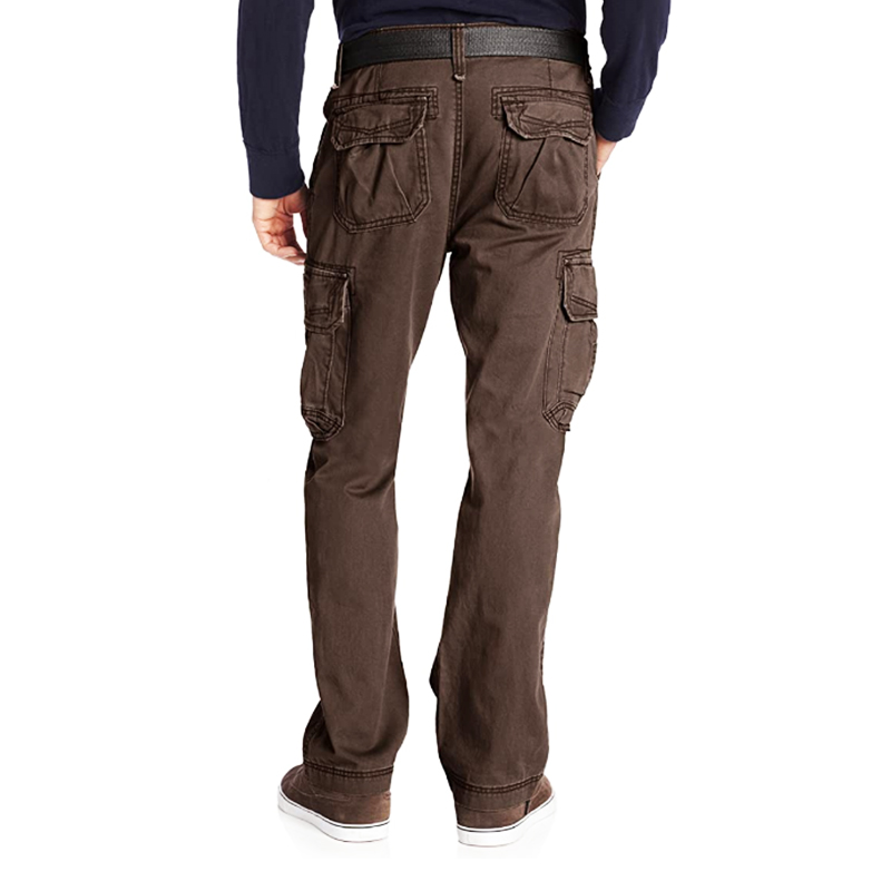 Men Black Cargo Pants